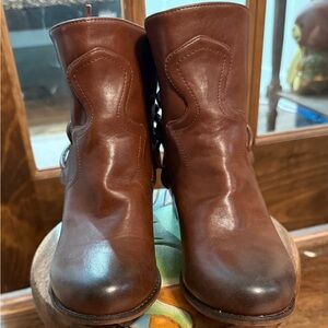 Brown Leather Boots